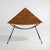 Mid-Century Modern Rattan Magazine Rack with Metal Legs, 1950s For Sale - Image 3 of 13