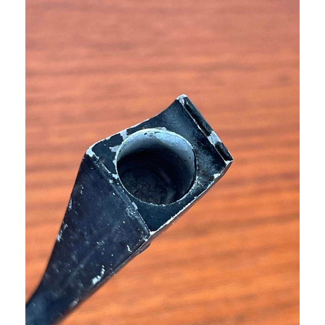 Mid-Century Modern Danish Metal Candleholder in Metal by Gunnar Cyren for Dansk Designs Denmark, 1960s For Sale - Image 17 of 18