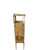 Wood Antique Victorian Hand-Painted Music Cabinet With Brass Gallery and Mirror For Sale - Image 7 of 12