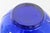 Vintage Cobalt Blue Ribbed Glass Vase 4565b For Sale - Image 9 of 11