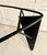 Metal Mid-Century Modern Sculptural Triangular Dining Center Table in the Style of Isamu Noguchi For Sale - Image 7 of 12