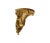 Italian Vintage Giltwood Italian Wall Brackets- a Pair For Sale - Image 3 of 4