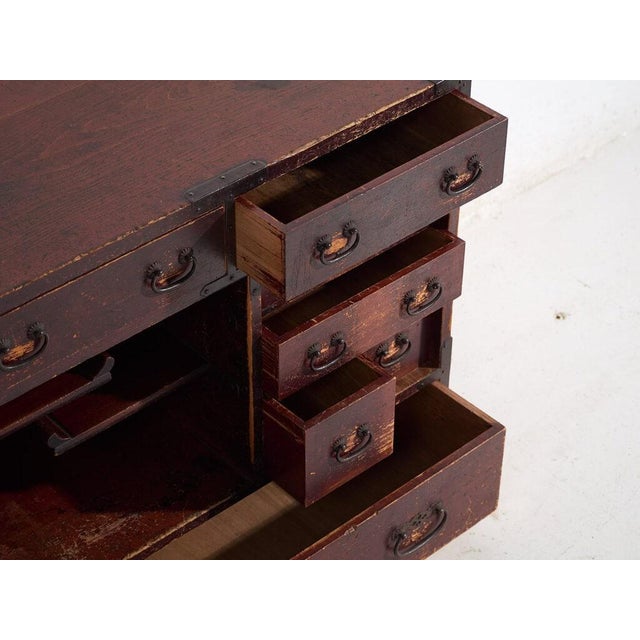Japanese Tansu Chest of Drawers For Sale - Image 3 of 12