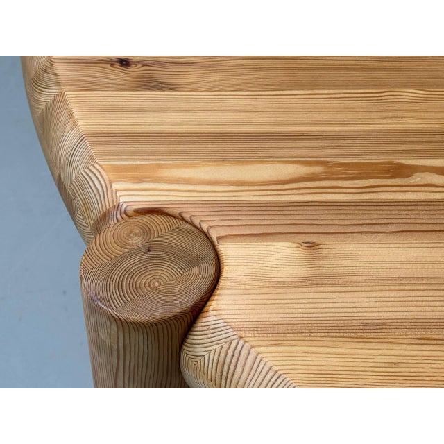 Round Pine Table by Rainer Daumiller, Denmark, 1970s For Sale - Image 17 of 18