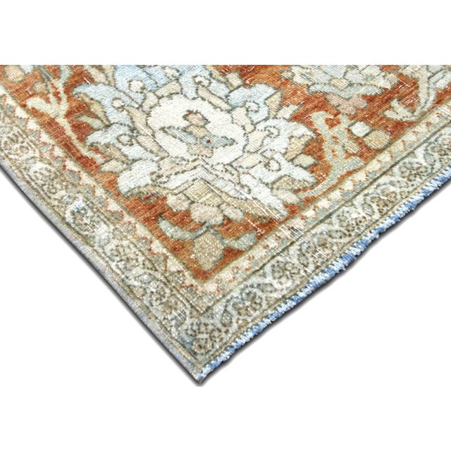 Transitional 1940s Persian Kerman Rug For Sale - Image 3 of 6