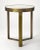 Spritely Home Accent Furniture Elton Marble & Metal Accent Table, Gold For Sale - Image 4 of 4