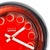 Vintage Space Age Fat Lava Ceramic Wall Clock from Kienzle, 1970s For Sale - Image 6 of 11