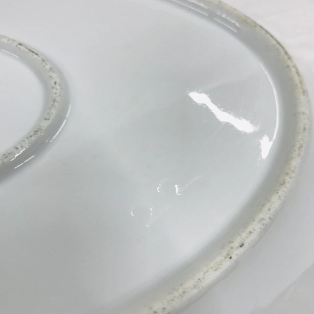 Turquoise Early 20th to MidCentury Hollywood Regency Style Platter For Sale - Image 8 of 10