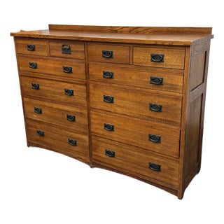 Kimball Home Mission Viejo Double Mule Chest, Model 71-321 For Sale