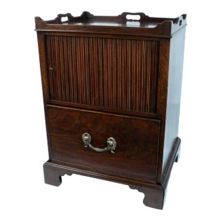 George III Mahogany Bedside Commode For Sale