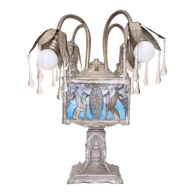 1926 Newel Post Miller Lamp For Sale