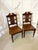 Set of Antique Carved Walnut Hall Chairs For Sale - Image 4 of 14