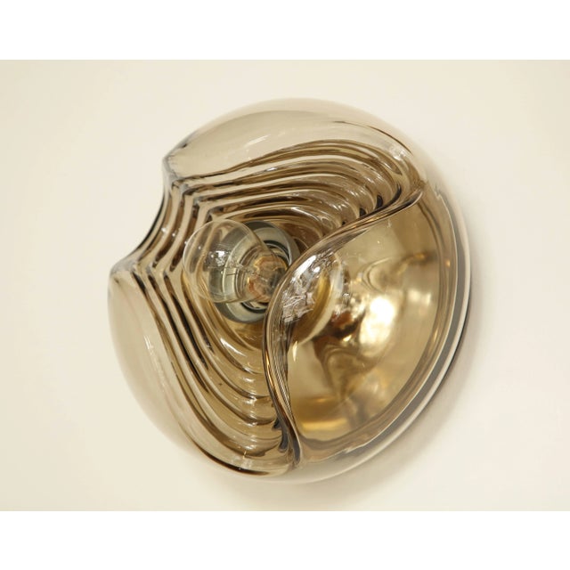 Peill & Putzler Peill and Putzler Space Age Sconces - a Pair For Sale - Image 4 of 11
