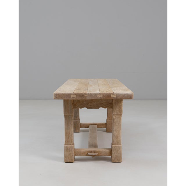 Wood 1970s French Oak Coffee Table For Sale - Image 7 of 18