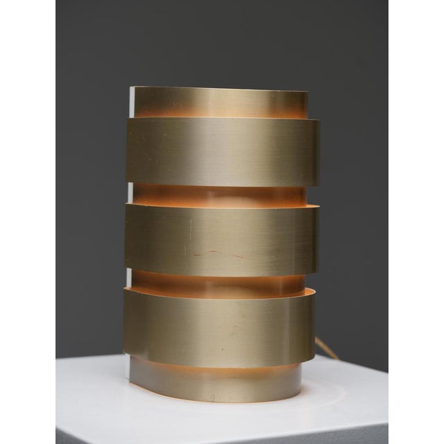 Metal V-155 Wall Light in Brass by Hans-Agne Jakobsson, Sweden, 1960s For Sale - Image 7 of 10
