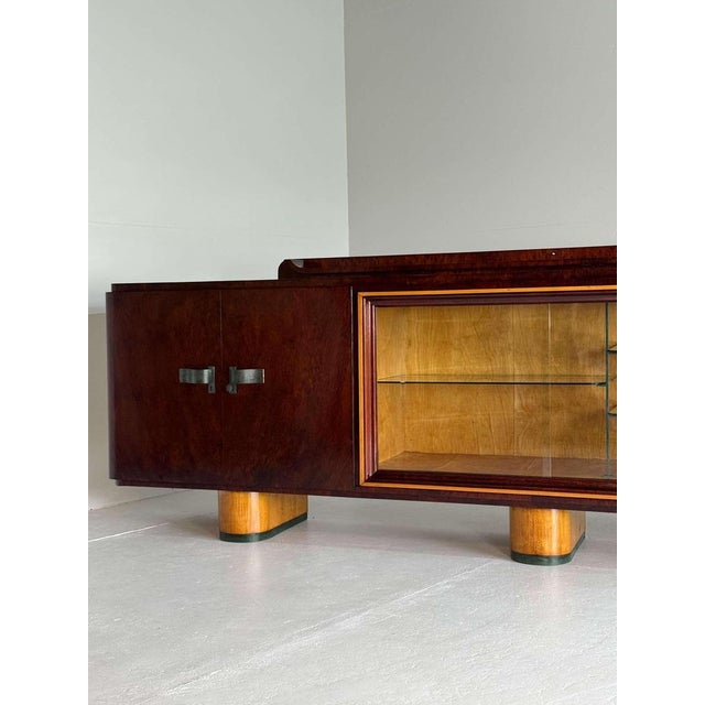 Art Deco Mahogany Sideboard, 1930s For Sale - Image 14 of 15