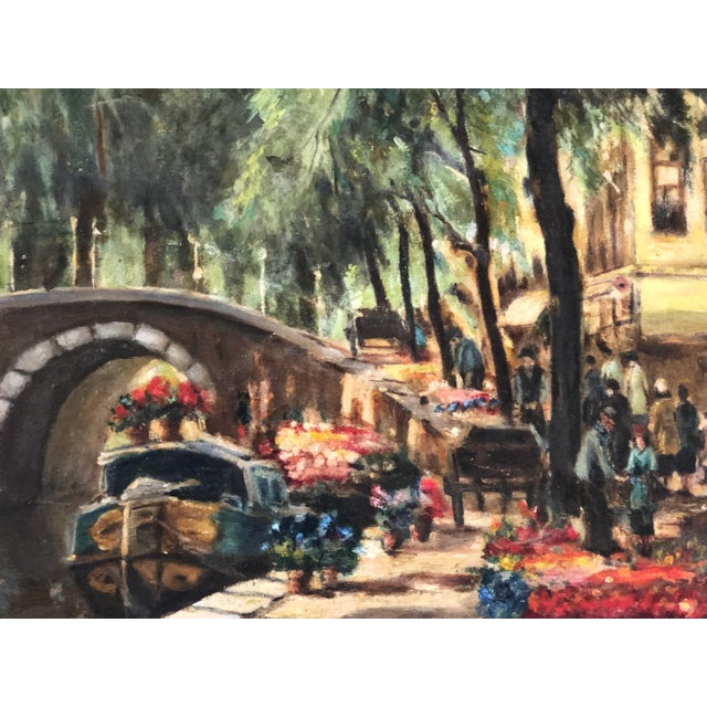 I believe this to be by Ben Viegers or the school of Ben Viegers. Based on other paintings of the same scene by Viegers...