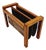 Mid-Century Danish Teak Magazine Rack by Salling Stolefabrik, 1960s For Sale