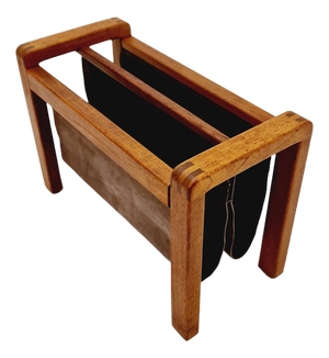 Mid-Century Danish Teak Magazine Rack by Salling Stolefabrik, 1960s