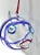 Traditional Vintage Hand Blown Glass Fish Ornament – Coastal Christmas Decor For Sale - Image 3 of 5