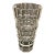 Vintage 1980s Česká Post-Modern 4-Tier Octagonal Cut Crystal Skyscraper Vase For Sale