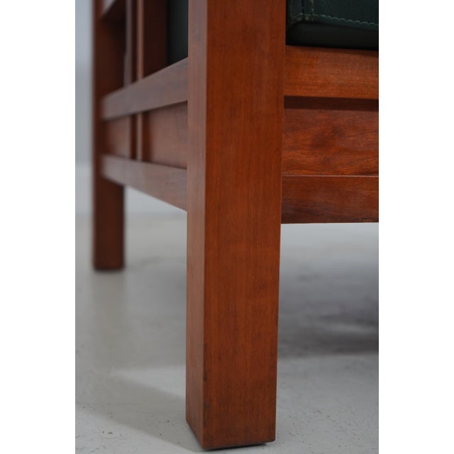 Pair Thomas Moser Windward Cherry Living Room Chairs For Sale - Image 13 of 18