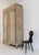19th Century French Provincial Bleached Oak Wardrobe For Sale - Image 3 of 18