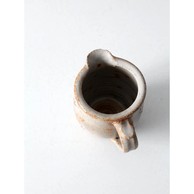 Vintage Pottery Pitcher For Sale - Image 10 of 14