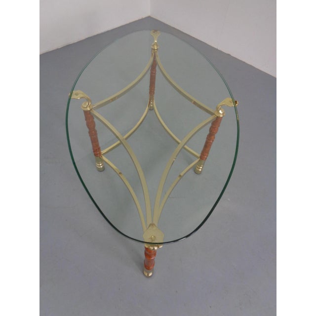 Hollywood Regency Glass Tables, Italy, 1970s, Set of 2 For Sale - Image 14 of 18