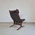 Mid-Century Modern Mid-Century Black Leather Siesta Chair by Ingmar Relling for Westnofa, 1960s For Sale - Image 3 of 10