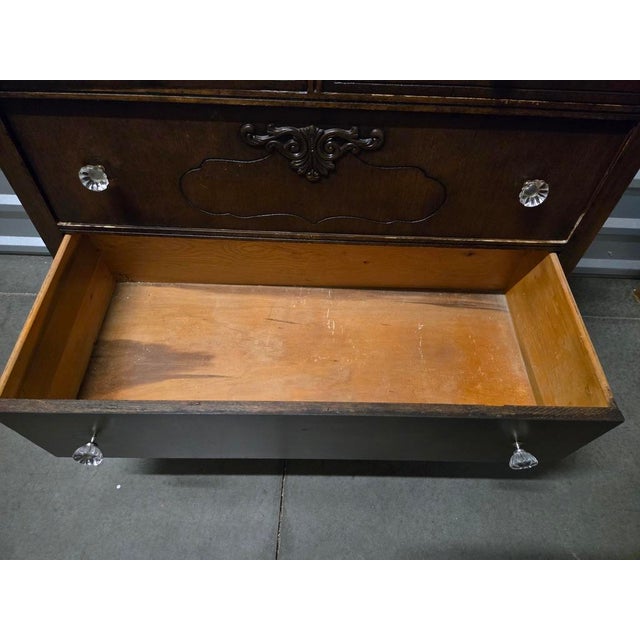 Short Vintage Wooden Dresser For Sale In Phoenix - Image 6 of 10