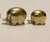1970s Hollywood Regency "Pudgy" Brass Elepant Family Paperweights - Set of 4 For Sale In Mobile - Image 6 of 8