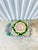 Mid 20th Century Vintage Green Elephant Garden Stool For Sale - Image 5 of 8