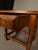 English Pair of American Country English Pine Side Tables With Walnut Finish, Circa 1920s For Sale - Image 3 of 18