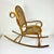 Thonet Early 20th C French Boho Chic Coastal Child-Size Bentwood & Cane Rocking Chair, After Thonet For Sale - Image 4 of 15