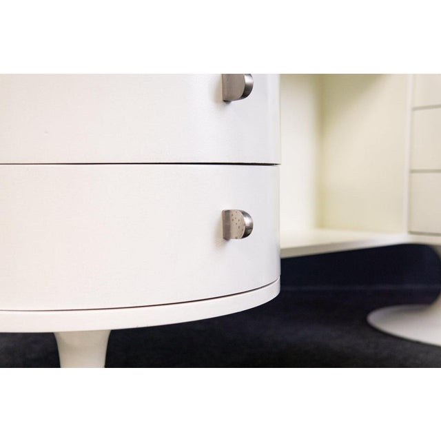 Vintage Chest of Drawers with Mirror, Stool and Chair, 1970s, Set of 3 For Sale - Image 16 of 18