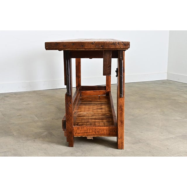 French 19th Century Carpenter's Workbench For Sale - Image 9 of 13