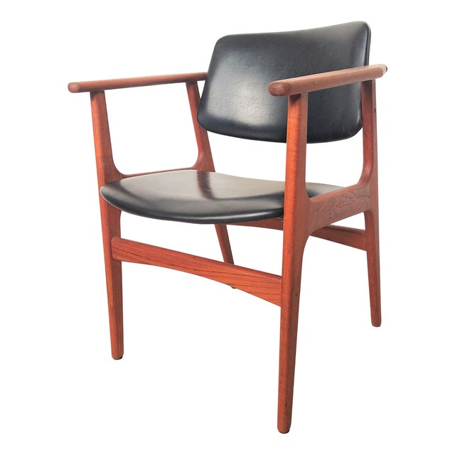 Danish Teak Armchair by Arne Vodder, 1950s For Sale