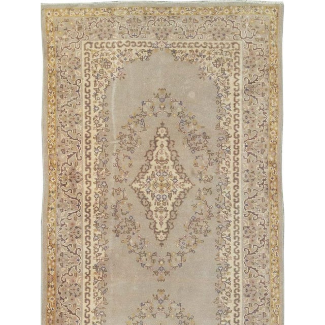 Rustic Galerie Shabab Collection Mid-20th Century Turkish Anatolian Long Runner For Sale - Image 3 of 10