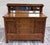Early 20th Century Antique American Mission Arts & Crafts Tiger Oak Sideboard Buffet Console For Sale - Image 5 of 13