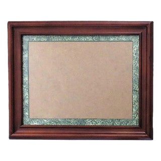 Mahogany Wood Picture Frame Fits 14" X 18" Rabbet Opening For Sale