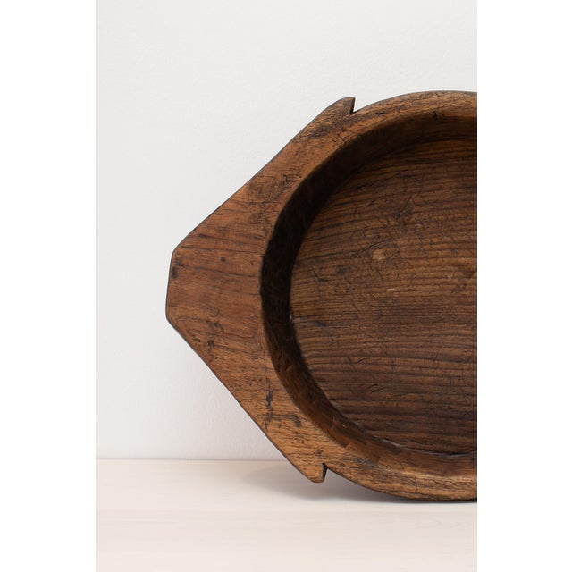 2000 - 2009 Wooden Indian Parat Bowl For Sale - Image 5 of 7
