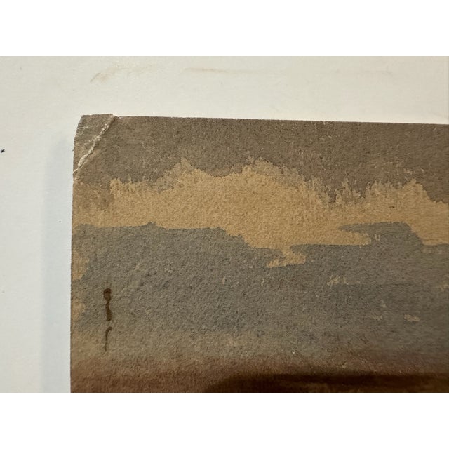 Early 20th Century Attributed to Frank Henry Mason Rocky Mountain Stream Landscape Watercolor For Sale - Image 4 of 7