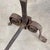 Antique Wrought Iron Andirons with Fluted Design and Bronze Finials, Set of 2 For Sale - Image 13 of 15