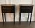 Ebony Early 19th Century Neoclassical Nightstand, Pair For Sale - Image 8 of 9