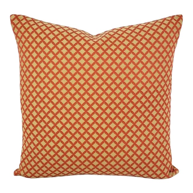 Pindler Cyrus in Cayenne Pillow Cover For Sale