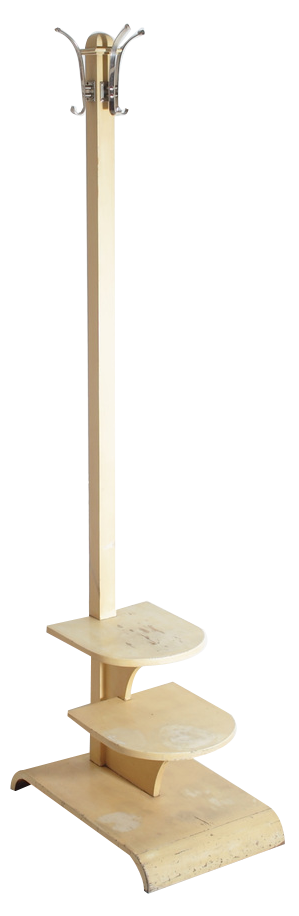 Art Deco Floor Coat Rack, 1930s
