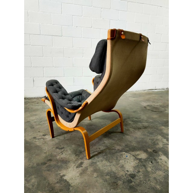 Bruno Mathsson Vintage Pernilla Chair by Bruno Mathsson, 1969 For Sale - Image 4 of 6