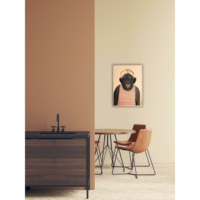 2021 Chimp Pop Street Art Singerie Hand Signed Print by Käpten Nobbi For Sale In Palm Springs - Image 6 of 6