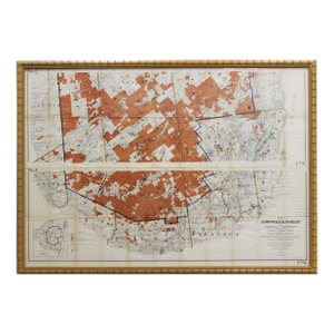 1911 No's 3 & 4 Map of the Adirondack Forest